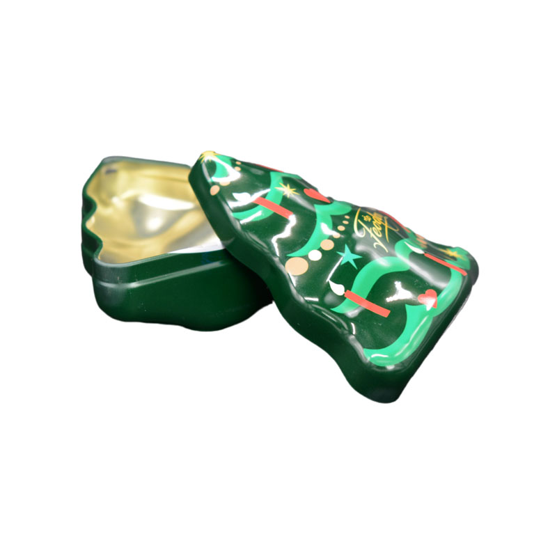 小圣誕樹(shù)鐵盒